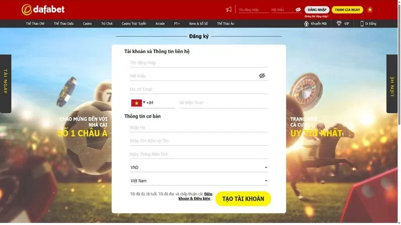 Dễ d&agrave;ng trở th&agrave;nh hội vi&ecirc;n với c&aacute;c bước đăng k&yacute; đơn giản