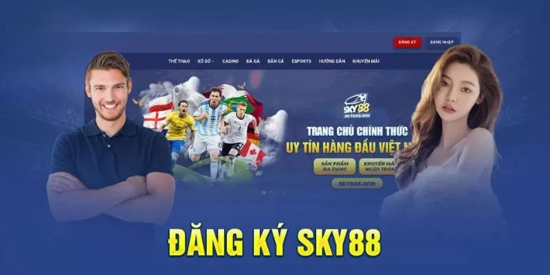 Hướng dẫn đăng k&yacute; - đăng nhập Sky88